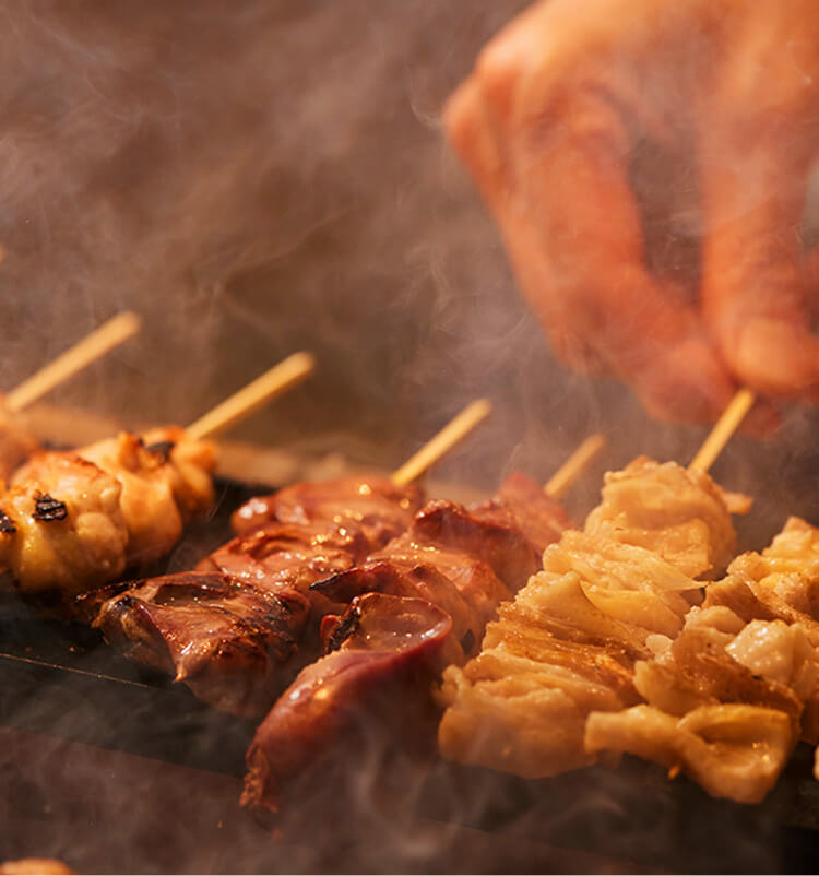 焼きシーン